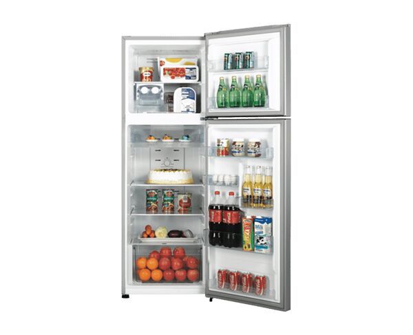 350L Hisense Top Mount Stainless Steel Fridge